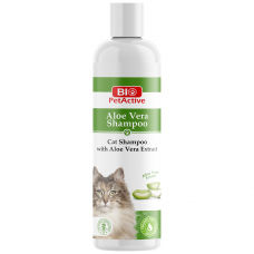 Bio PetActive Shampoo With Aloe Vera Extract 250ml, PA347, cat Shampoo / Conditioner, Bio PetActive, cat Grooming, catsmart, Grooming, Shampoo / Conditioner
